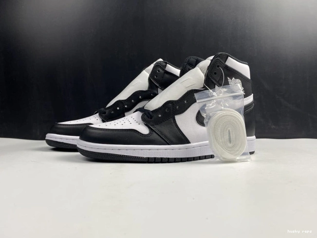 Husky White 1 (2014) Black Air 555088-010 Retro Jordan 0630